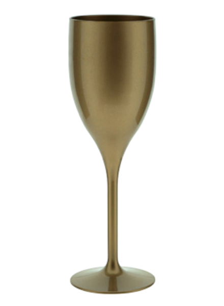 Venus 17cl champagneglas in gold