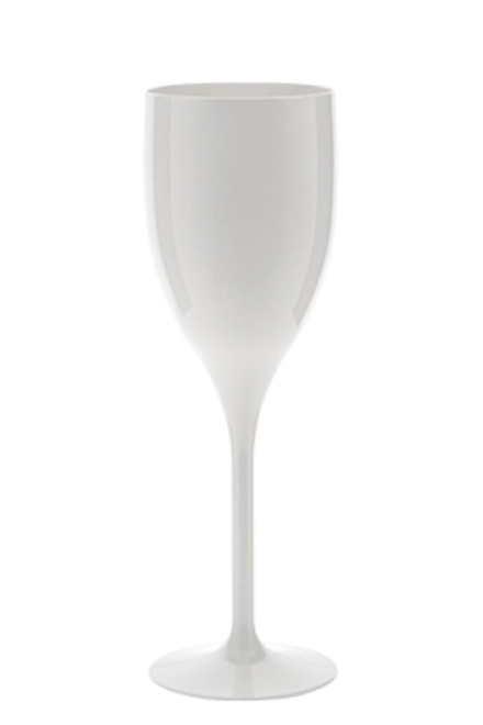 Venus 17cl champagneglas in white