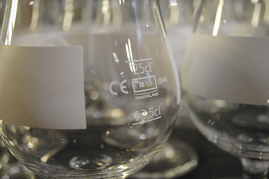 CE-markeringstechniek voor glas
