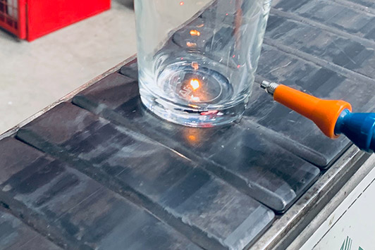 Lasertechnologie voor het graveren van glas
